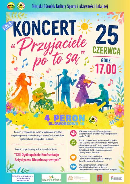 Koncert „Przyjaciele po to są”
